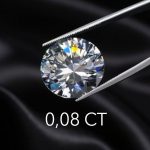 Dijamant u blisteru 0,08 ct vs/gh