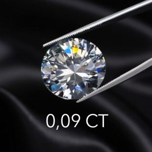 Dijamant u blisteru 0,09 ct vs/gh