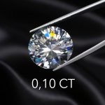 Dijamant u blisteru 0,10 ct vs/gh