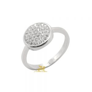 Srebrni prsten sa cirkonima