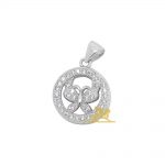 Srebrni privezak - leptir