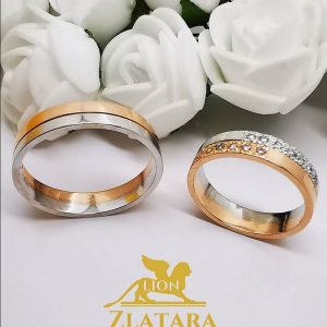 Dvobojne burme sa cirkonima