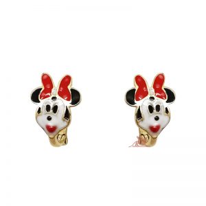 Zlatne minđuše Mini na keramici