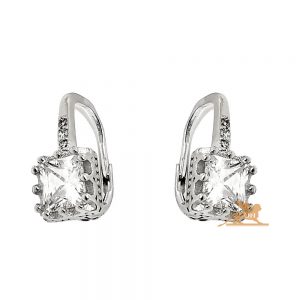 Srebrne minđuše sa cirkonom