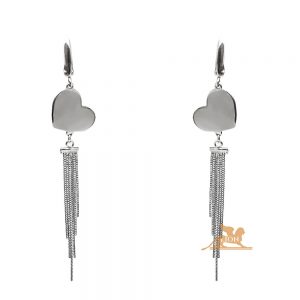 Srebrne viseće minđuše