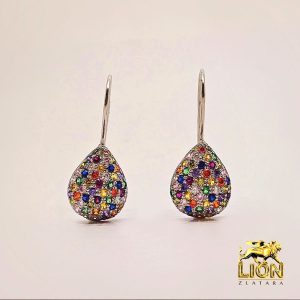 Minđuše tuti-fruti