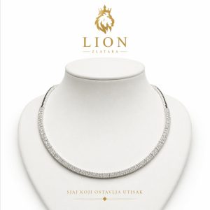 Ekstravagantna zlatna ogrlica