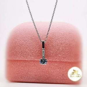 Brilijantska ogrlica - akvamarin