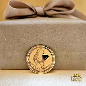 Gravirani zlatnik Srećno krštenje