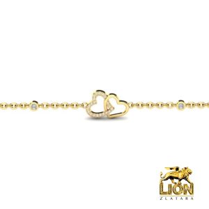 srce u srcu sa cirkonima